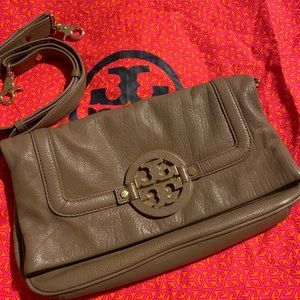 Tory Burch Amanda fold-over messenger bag